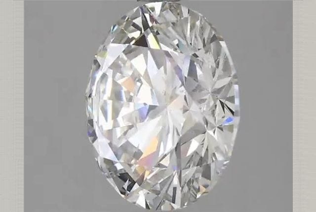 3.84 Carat Round Lab Diamond