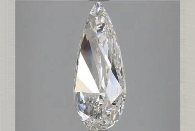 4.02 Carat Pear Lab Diamond