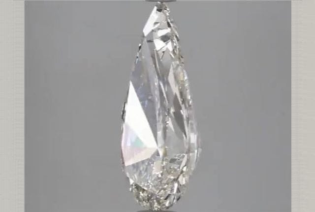 4.22 Carat Pear Lab Diamond