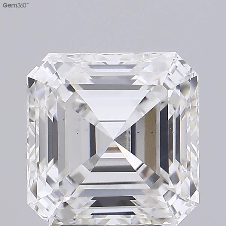 3.84 Carat Asscher Lab Diamond