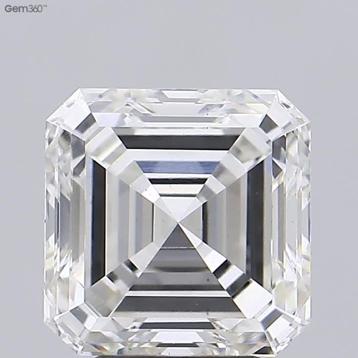 3.51 Carat Asscher Lab Diamond