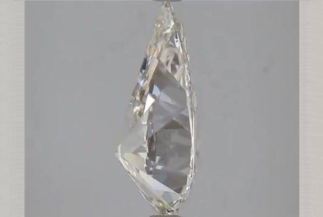 3.63 Carat Pear Lab Diamond