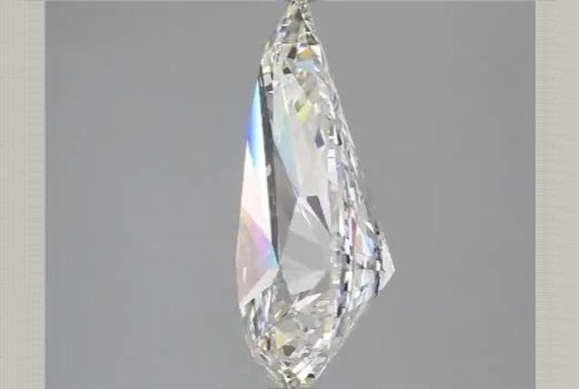 4.09 Carat Pear Lab Diamond