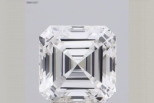 3.61 Carat Asscher Lab Diamond