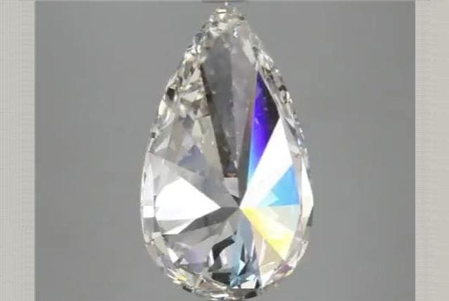 4.16 Carat Pear Lab Diamond