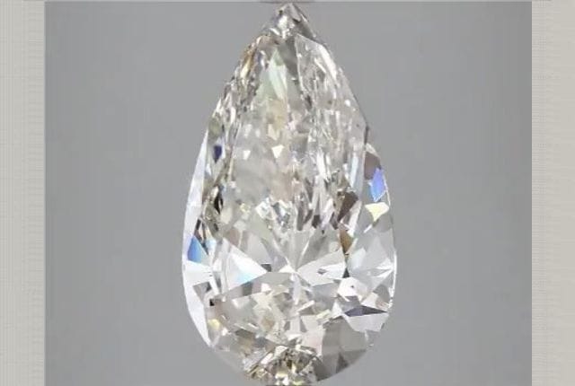 4.36 Carat Pear Lab Diamond