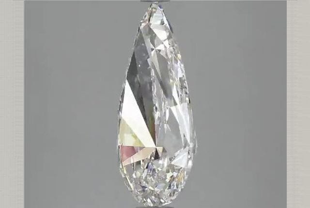 4.25 Carat Pear Lab Diamond