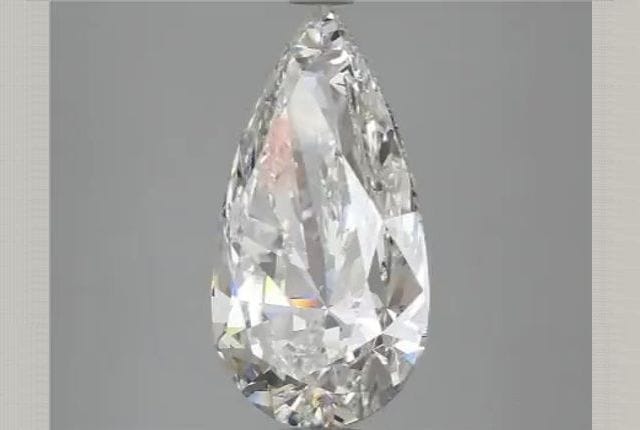 4.03 Carat Pear Lab Diamond