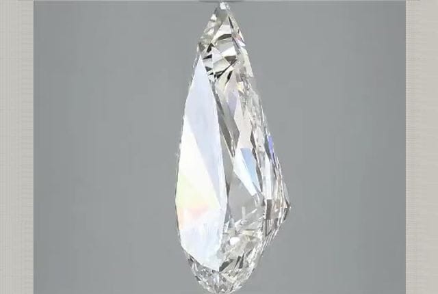 4.72 Carat Pear Lab Diamond
