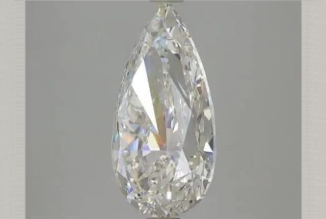 4.15 Carat Pear Lab Diamond