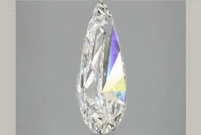 4.01 Carat Pear Lab Diamond