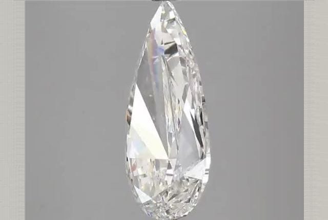4.28 Carat Pear Lab Diamond