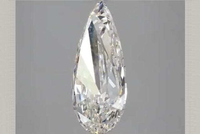 4.28 Carat Pear Lab Diamond