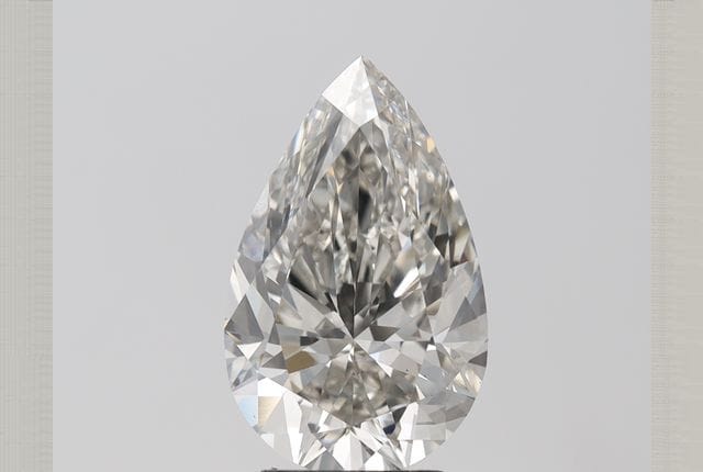 5.00 Carat Pear Lab Diamond