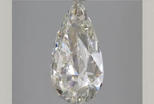 4.35 Carat Pear Lab Diamond