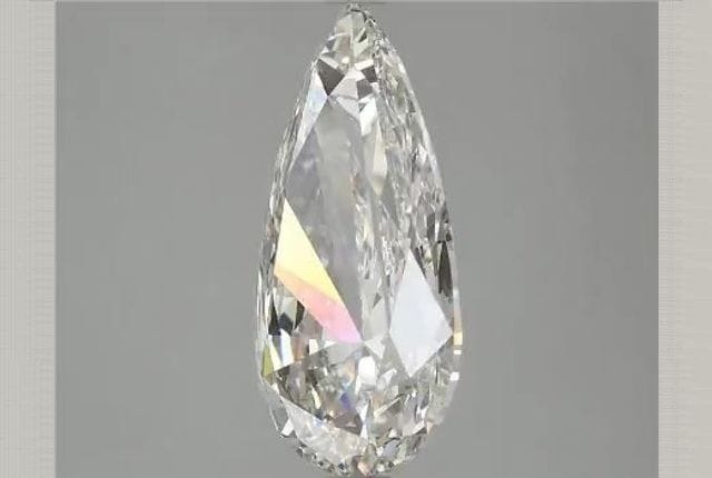 4.41 Carat Pear Lab Diamond