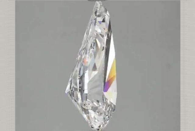 4.24 Carat Pear Lab Diamond