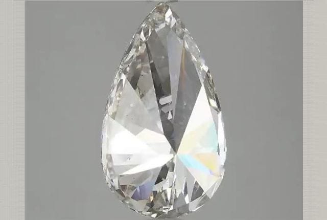 4.07 Carat Pear Lab Diamond