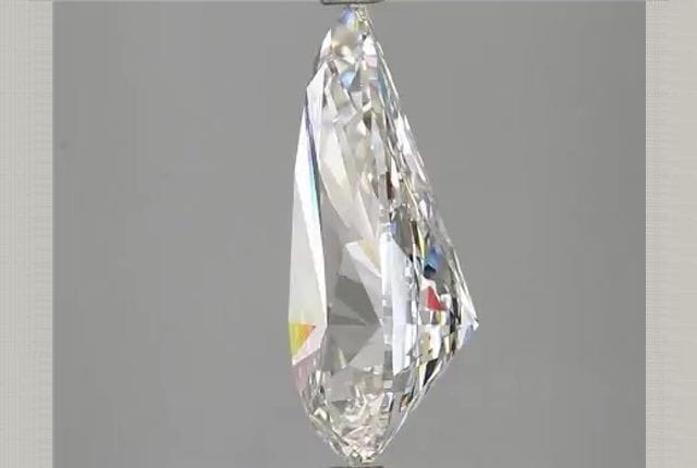 4.25 Carat Pear Lab Diamond