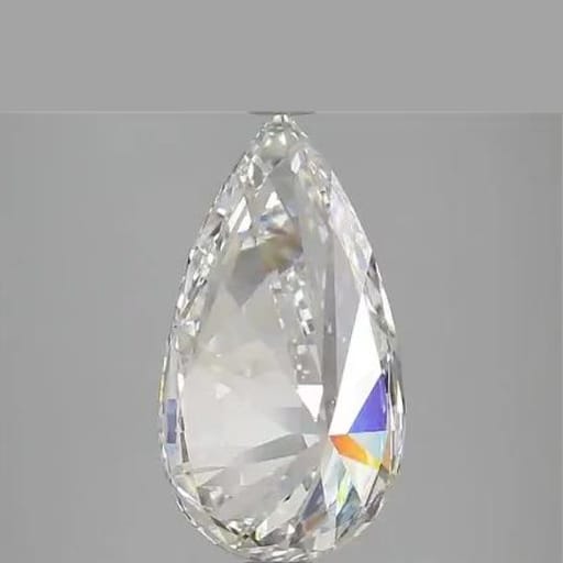 4.03 Carat Pear Lab Diamond