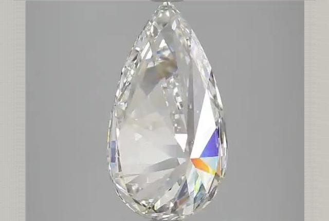 4.03 Carat Pear Lab Diamond