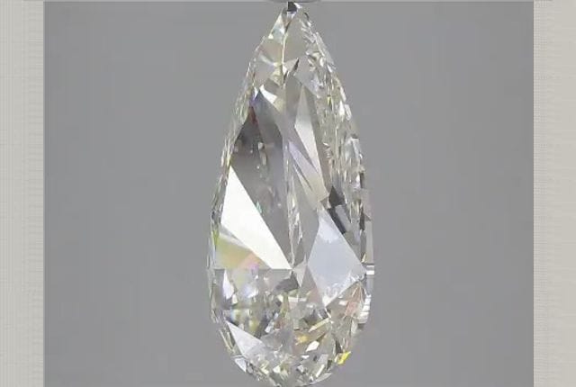 4.32 Carat Pear Lab Diamond