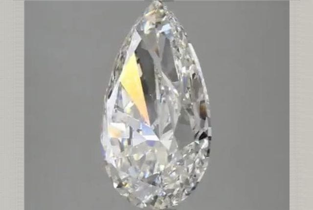 4.33 Carat Pear Lab Diamond