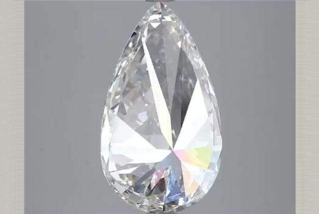 4.13 Carat Pear Lab Diamond
