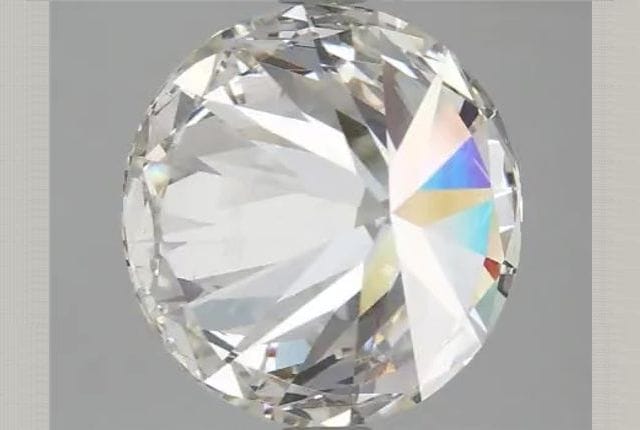 4.28 Carat Round Lab Diamond