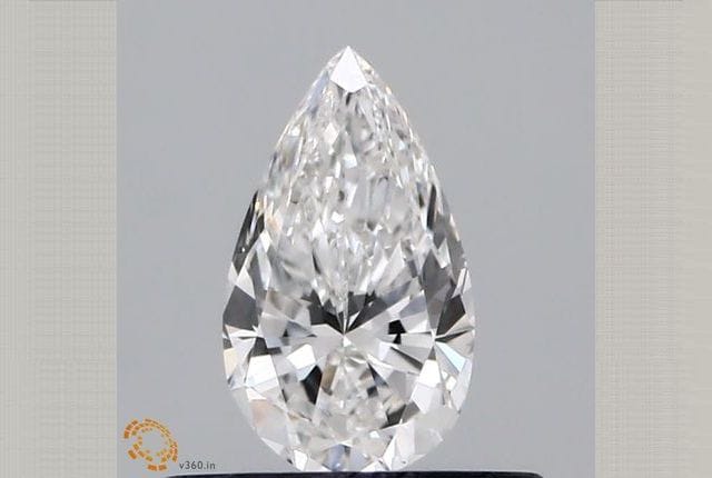0.36 Carat Pear Lab Diamond