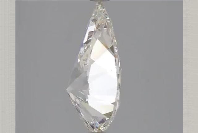 3.95 Carat Pear Lab Diamond