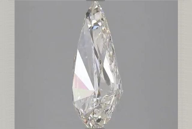 3.72 Carat Pear Lab Diamond