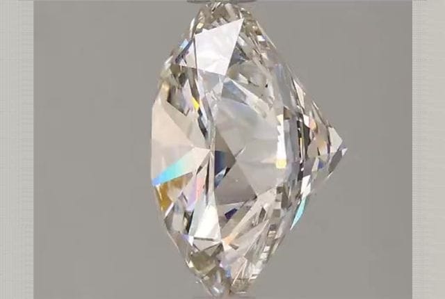 3.88 Carat Round Lab Diamond