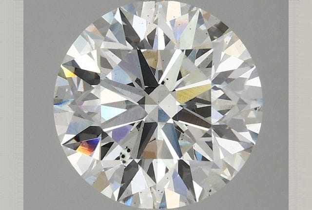 3.66 Carat Round Lab Diamond