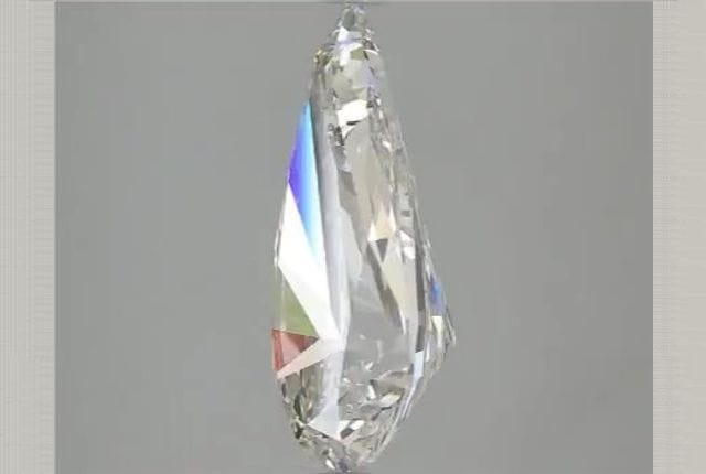 4.04 Carat Pear Lab Diamond