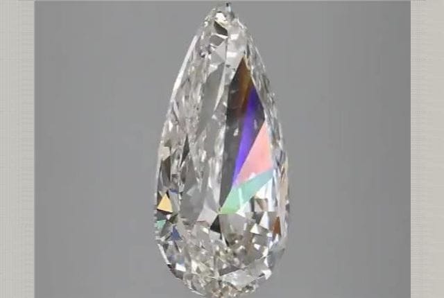 4.03 Carat Pear Lab Diamond