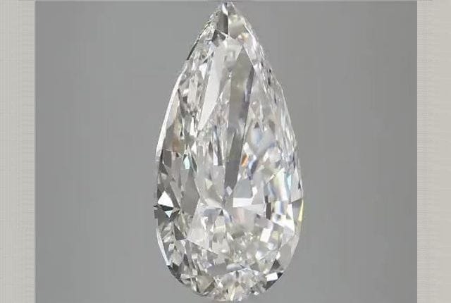 4.22 Carat Pear Lab Diamond