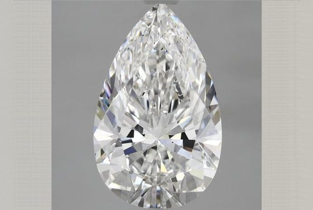 3.05 Carat Pear Lab Diamond