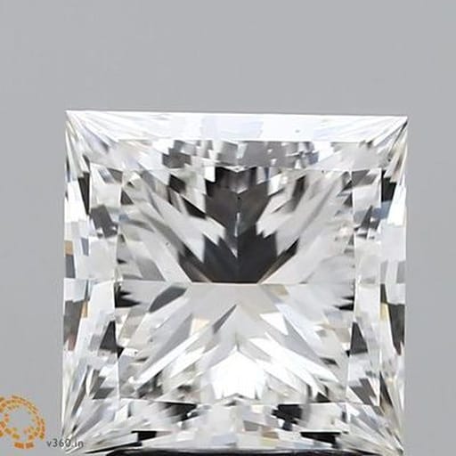 5.42 CTW Princess Lab Diamonds