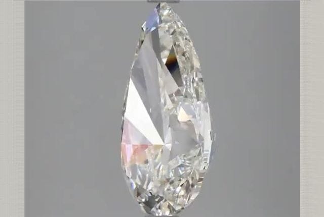 4.25 Carat Pear Lab Diamond