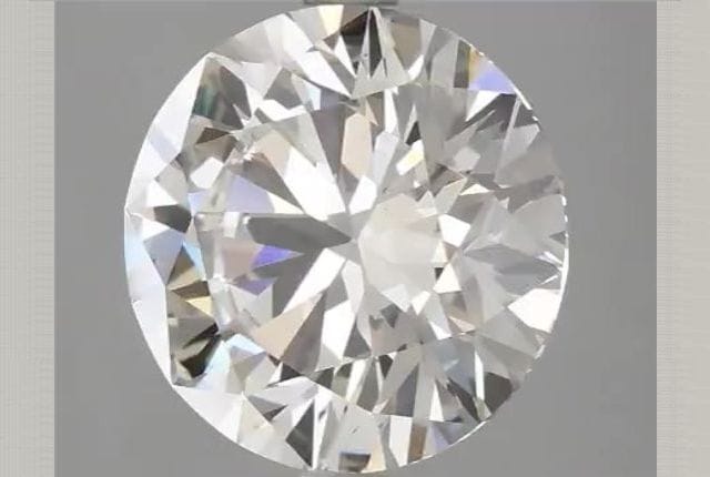 3.88 Carat Round Lab Diamond