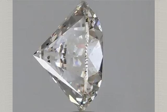 3.66 Carat Round Lab Diamond