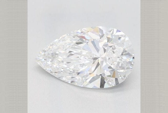 1.52 Carat Pear Lab Diamond