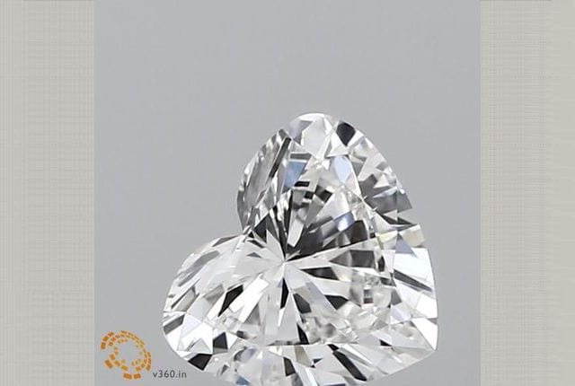 0.81 Carat Heart Lab Diamond