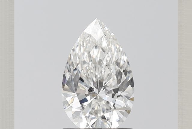 1.28 Carat Pear Lab Diamond