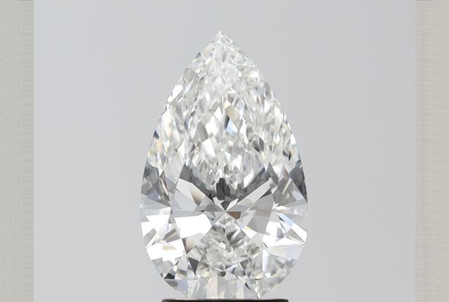 3.65 Carat Pear Lab Diamond