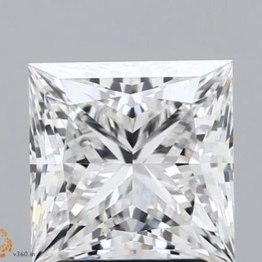 5.28 CTW Princess Lab Diamonds