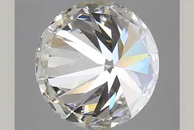3.71 Carat Round Lab Diamond