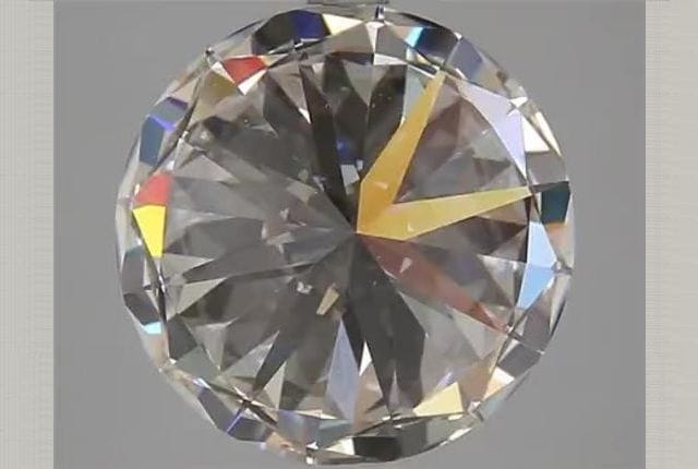 4.13 Carat Round Lab Diamond