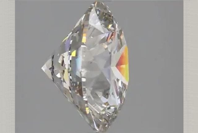 4.17 Carat Round Lab Diamond